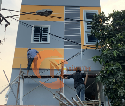 Thiết kế và thi công nhà phố Bùi Văn Ba, Quận 7
